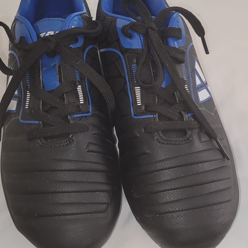 Kids Black and Blue Athletic Shoes